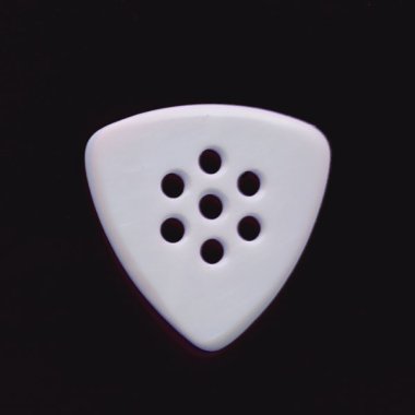 Wegen Picks CF120 Triangle Pick White 1.20mm, One Pick