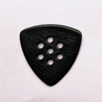 Wegen Picks CF120B Triangle Pick Black 1.20mm, One Pick