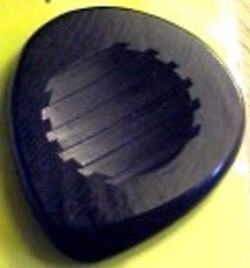 Wegen Picks GJPB Gypsy Jazz Right Handed Black 3.5mm, One Pick