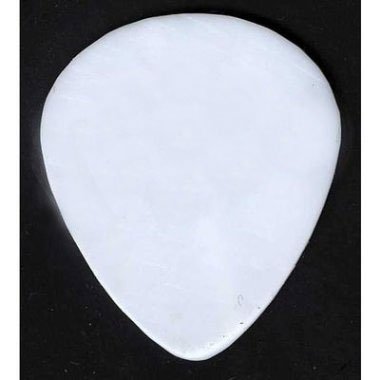 Wegen Picks NH100 NO HOLE Bluegrass Pick White 1.0mm, One Pick