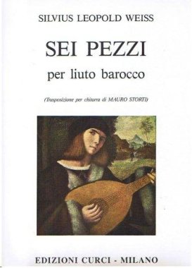 Weiss | 6 pezzi per liuto barocco for solo guitar