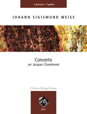 Weiss | Concerto arr. Jacques Chandonnet for 3 guitars