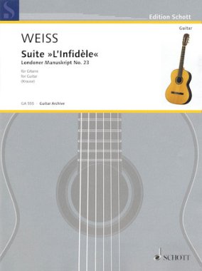 Weiss | Suite L'Infidele Londoner Manuskript for solo guitar