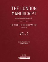 Weiss | The London Manuscript, vol. 2 for solo guitar