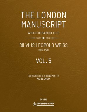 Weiss | The London Manuscript, vol. 5 for solo guitar