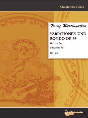 Werthmuller | Variationen Und Rondo for solo guitar