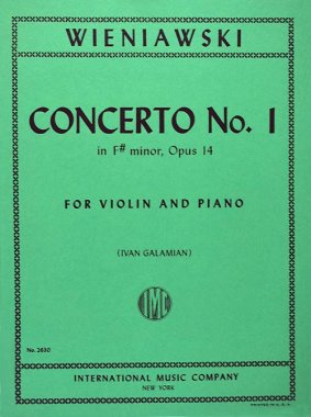 Wieniawski | Concerto No. 1 in F# minor Op 14 violin and pno