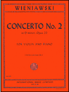 Wieniawski | Concerto No. 2 in D minor, Op 22 violin and piano