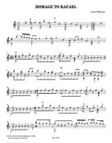 Williams | Homage to Rafael for solo guitar