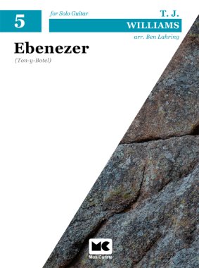 Williams arr. by Lahring | Ebenezer for solo guitar, Level 5 - PDF DL