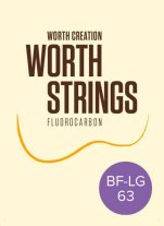 Worth Ukulele Strings Brown Fluoro-Carbon Fat Low-G BF-LG 63 inch