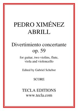 Ximénez | Divertimiento concertante op. 59 | PDF Download