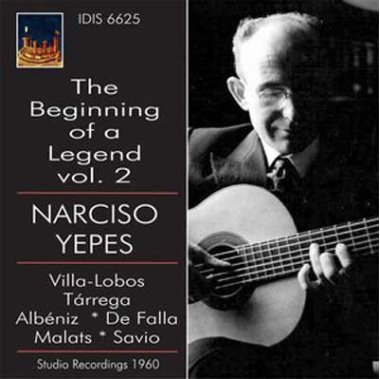 Yepes | The Beginning of a Legend Vol. 2 CD