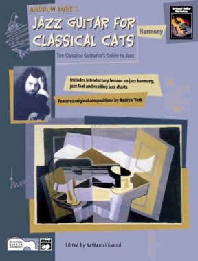 York | Jazz for Classical Cats, Harmony Book/CD for solo guitar