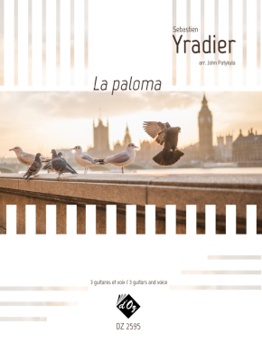 Yradier | La Paloma for 3 guitars & voice