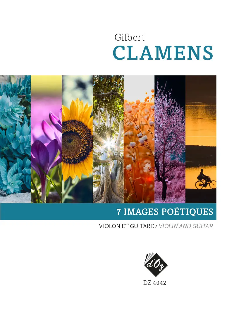 Clamens | 7 Images poetiques for guitar and violin