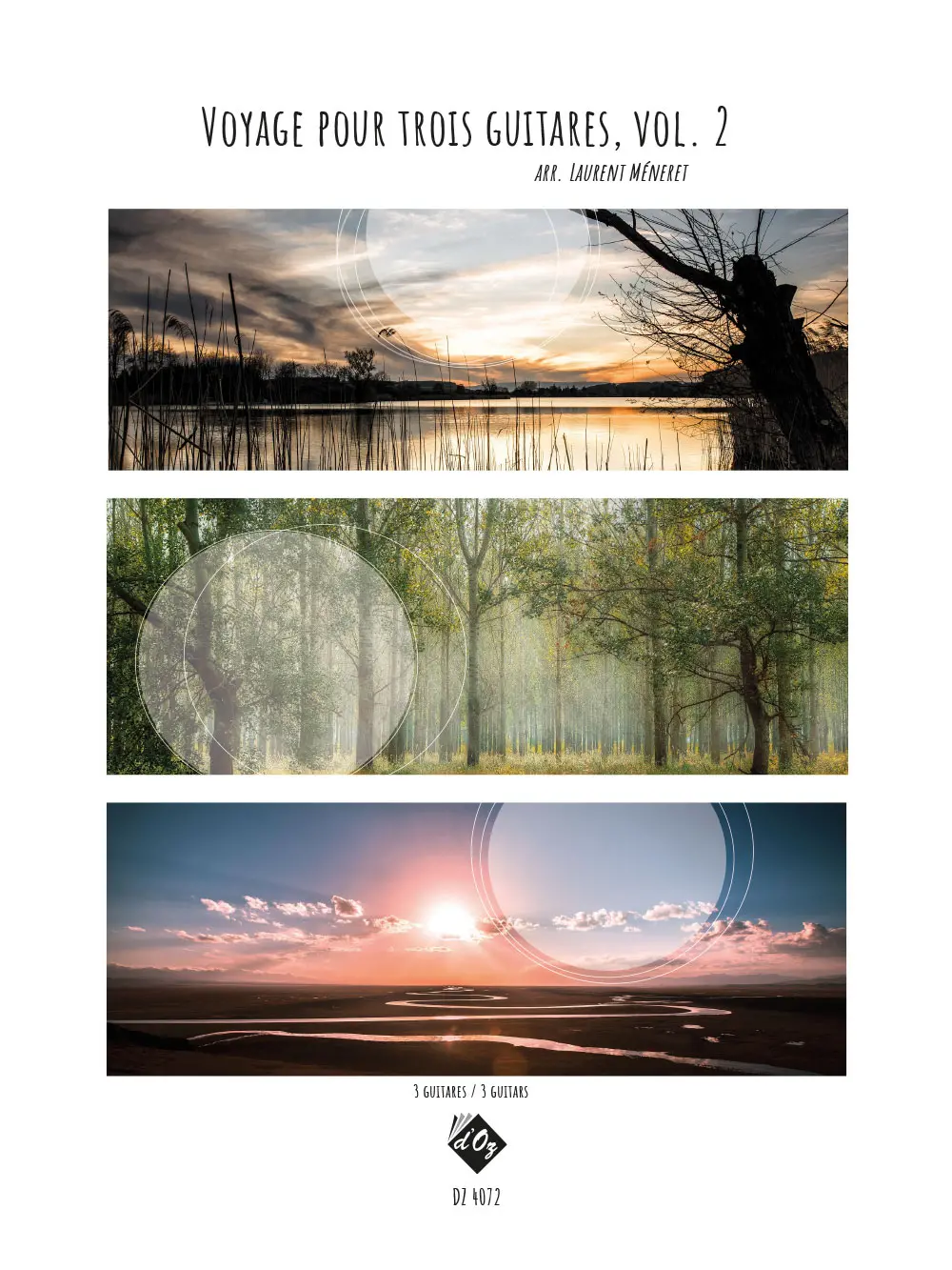 Meneret | Voyage pour trois guitares, vol. 2 for 3 guitars
