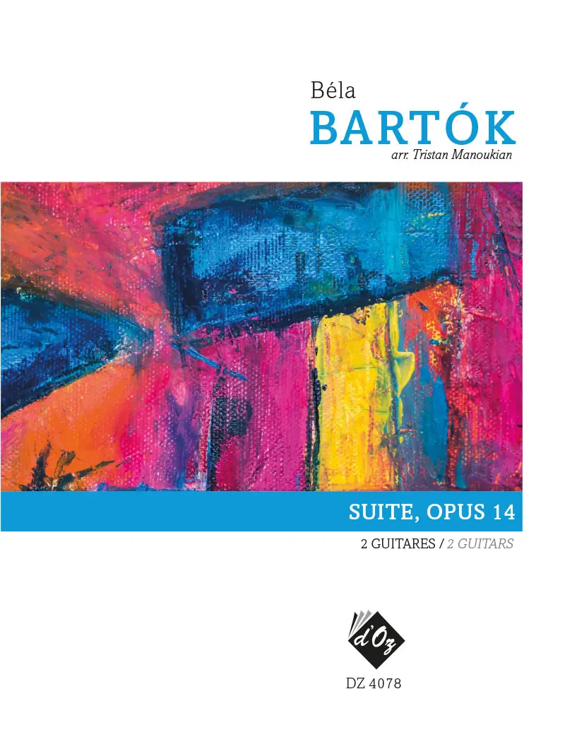 Bartok arr. by Manoukian | Suite, Opus 14 for 2 guitars