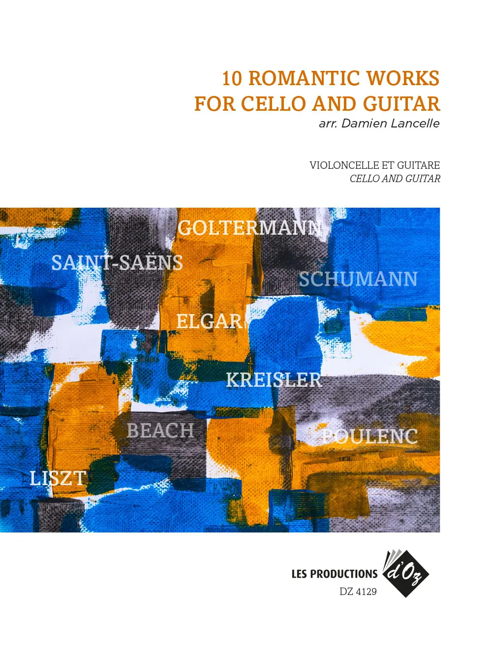 Various arr. by Lancelle | 10 Romantic Works for guitar and cello
