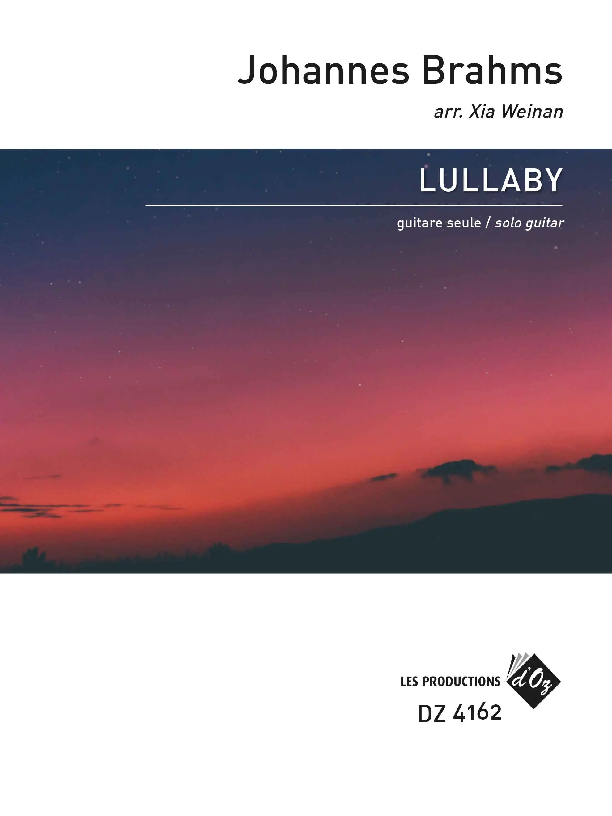 Brahms | Lullaby for solo guitar