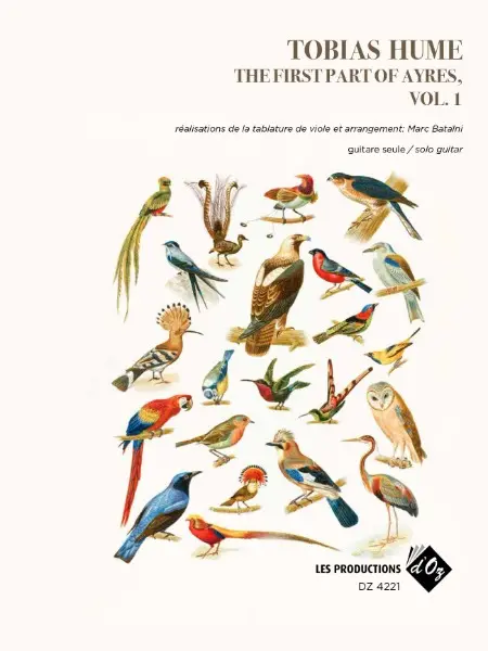 Hume arr. by Bataini | The First Part of Ayres, vol. 1 for solo guitar