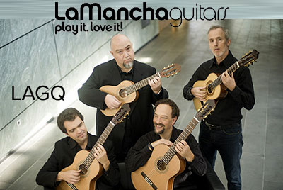 LaMancha Guitars - Playing with Los Angeles Guitar Quartet | stringsbymail.sbs
