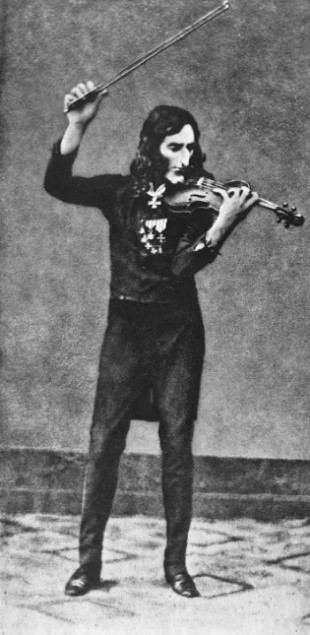 This image of Paganini is not a true DaguerrĂŠotype