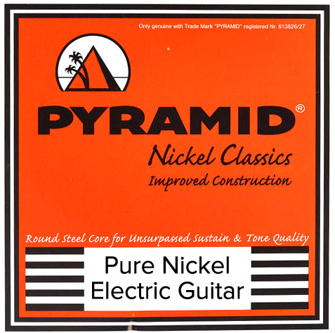Pyramid Pure Nickel Classics Electric Guitar Strings Regular 10-46