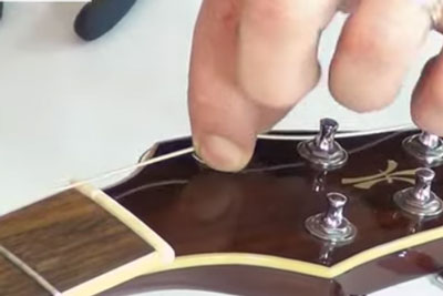 Round Core string pre bend then cut 3