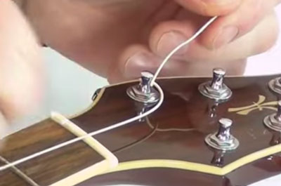Round Core string pre bend then cut4