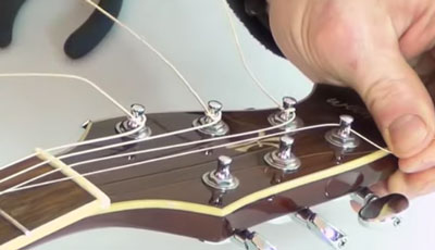 Round Core string pre bend then cut5