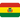 flag of Bolivia