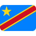 flag of Congo, Democratic Republic of the